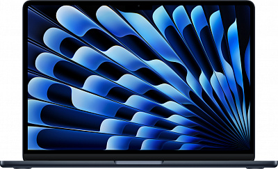 Ноутбук Apple MacBook Air 15" (M4, 2025) 16 ГБ, 512 ГБ SSD, "полуночный черный"