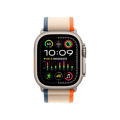 Смарт-часы Apple Watch Ultra 2 GPS + Cellular, 49 мм, оранжевого/бежевого цвета