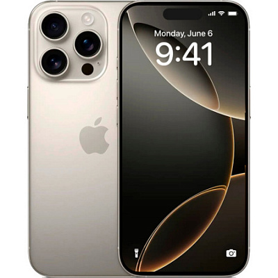 Смартфон Apple iPhone 16 Pro Max 512 ГБ натуральный титан